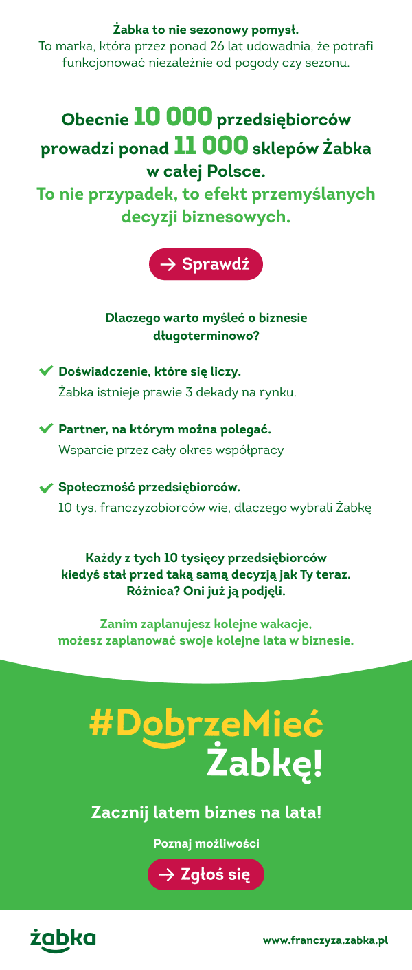 #DobrzeMieć Żabkę!