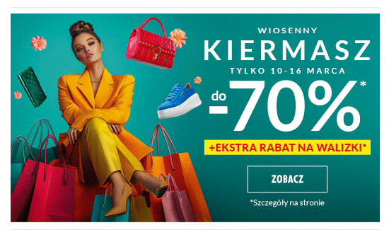 Wiosenny KIERMASZ do -70%*