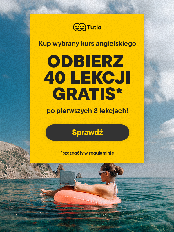 Zapisz się na wybrany kurs angielskiego w Tutlo i zgarnij gratisy